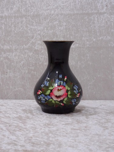 Vase métal design peint - peint, À