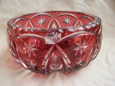 COUPE,SALADIER EN CRISTAL