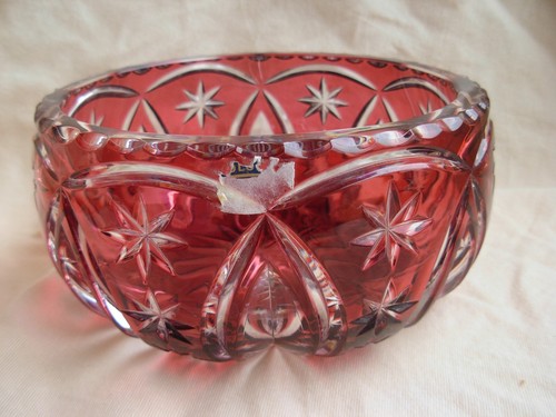 Coupe saladier cristal - en,