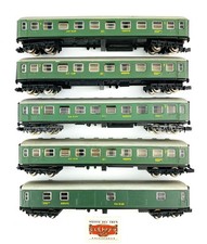 CS35 IBERTREN N 203/205 - LOT 4 VOITURES DE VOYAGE RENFE 2a CL. + FOURGON
