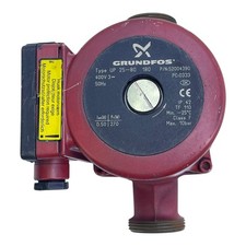 Pompe De Chauffage Grundfos UP 25 80 180 52004390 400V Pompe De Chauffage Rouge