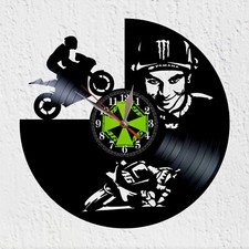 Horloge murale en vinyle