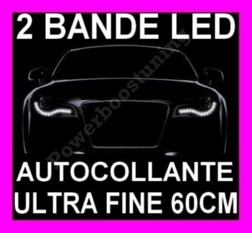 Bande led blanche phare - blanche, feux
