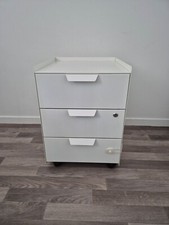 Caisson bureau blanc IKEA