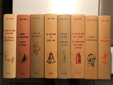 8 volumes Jules Verne Editions
