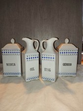 Pot À Condiment Vintage Art Nouveau 