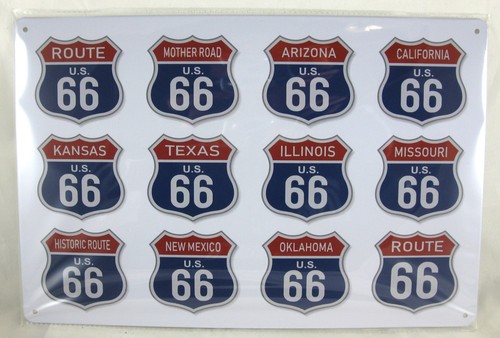 Route usa plaque - usa, deco