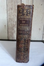 livre les oeuvres de Moliere