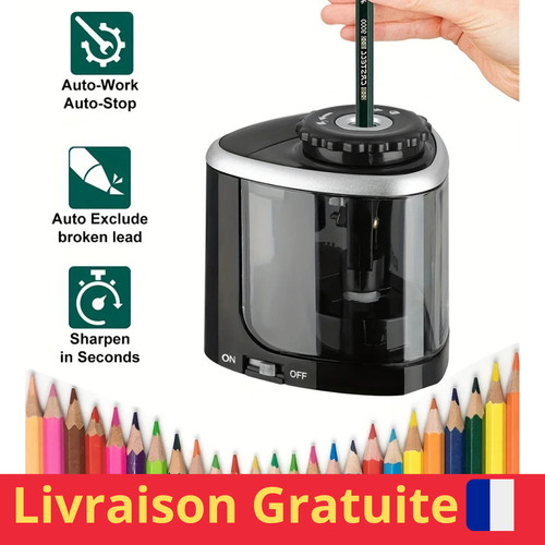 Taille crayon électrique - taille-crayon,