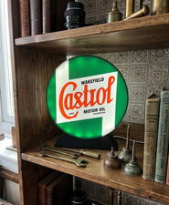 Enseigne Castrol Motor Oil -