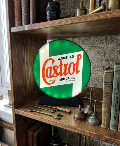 Enseigne castrol motor oil - motor,