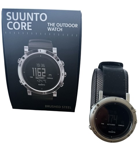 Suunto core brushed steel abc - brushed,