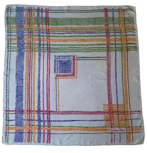 Carré soie design - carré, en