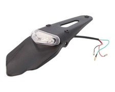 Porte-plaque avec feu arrière