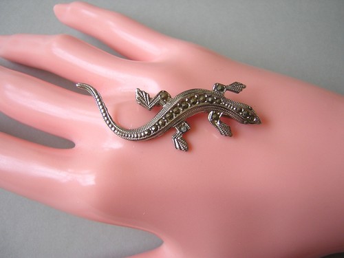 800 argent broche - argent,