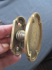 Poignée de porte / poignée de fenêtre en bronze ancienne