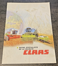 Notice publicitaire claas - notice,