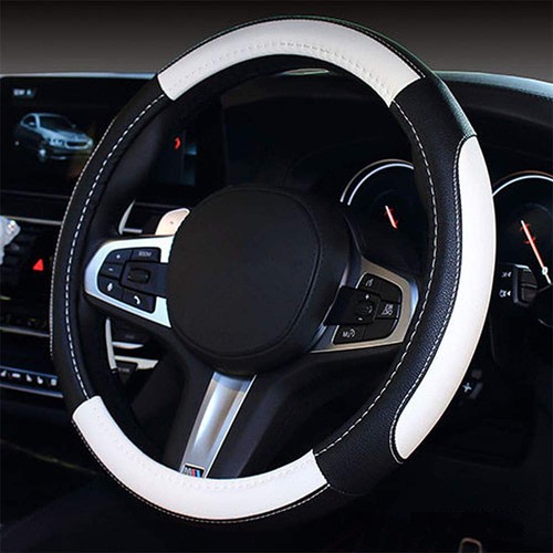 Couvre volant voiture cuir - volant, en