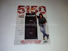 Eddie Van Halen Peavey EVH 5150 ad clipping USA 1990s