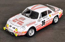 1:16 Bburago Renault Alpine A110 Rallye Monte-Carlo 1973 #36 Wollek & Thimonier
