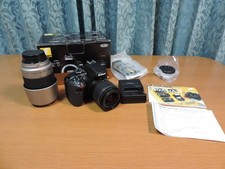 Reflex numérique objectif NIKON D3400 D3400 Body 18-55mm 1:3.5-5.6G/70-300mm ...