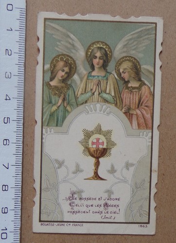Image pieuse possède et - je,