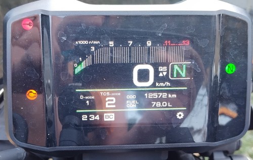 Compteur digital yamaha - yamaha, mt