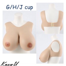 Formes de poitrine en silicone faux seins sous-vêtements boucle travesti...