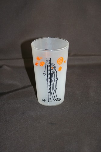 Verre illustré cabu - verre,