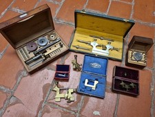 LOT ANCIENS OUTILLAGES HORLOGER DIVERS HORLOGERIE