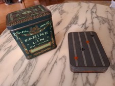 BOITES EN TOLE LITHO FARINE DE