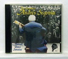 The legendary ANDRES SEGOVIA - PONCE guitar works MCA CLASSICS CD NM