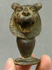7CM Antique Old Chinese Bronze