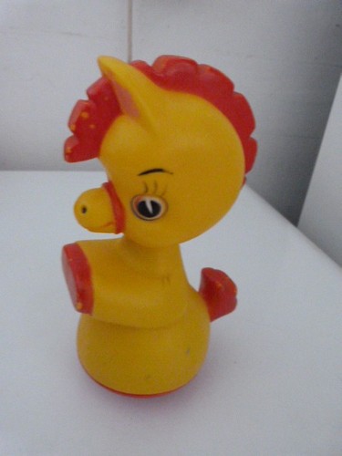 Culbuto vintage poney made - vintage,
