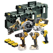 Dewalt DCK664P3 18V XR 6 Pièce Kit (3 X 5.0Ah Piles ) Avec 2 X Système Ingénieux
