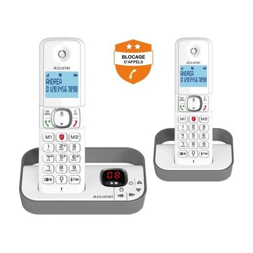 Alcatel f860 voice - voice, gris