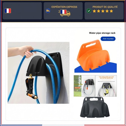 Support mural pour - , tuyau