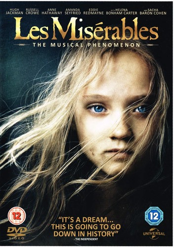 Dvd les misérables - dvd, (2012)