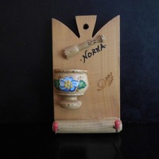 Porte-clés vide-poches fait main NORMA MIRANDA Lettonie art déco PN France N2918