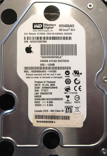 Wd6400aaks 41h2b0 voir - wd6400aaks-41h2b0, (voir