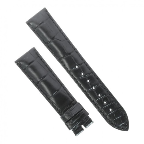 Longines cuir alligator noir - cuir,