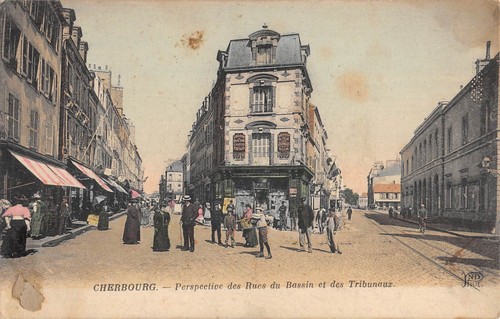 Cpa cherbourg perspective - cherbourg,