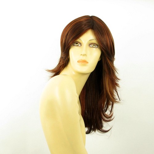Perruque femme longue châtain - femme,