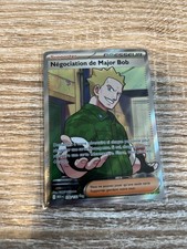 Carte Pokemon Négociation De Major Bob Full Art 170/132 MEG FR