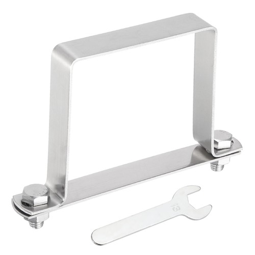 Agrafe 80x80mm pour - 80x80mm, tube
