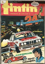 JOURNAL DE TINTIN 461/1984/ALAIN CHEVALIER/VOITURES DE COURSE/DENAYER/TOUNGA
