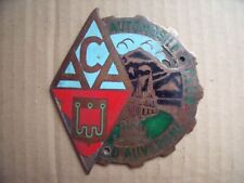 AUTOMOBILE CLUB d' AUVERGNE badge émaillé