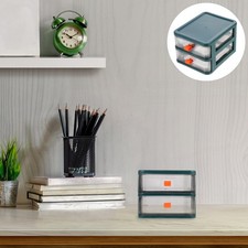  1 PC Bureau de stockage de bureau PP Organisateur d'organisateur stationnaire