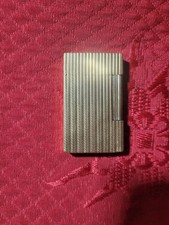 Briquet Dupont Ligne 2 Plaque Et Or Vintage Old Lighter 