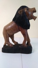 Statuette Rugissant Lion En